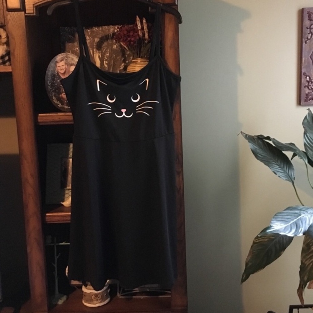 Black Cat Dress